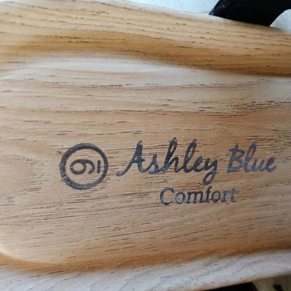 Bejeweled Ashley Blue Comfort Sandals Size 9 - Picture 3 of 6